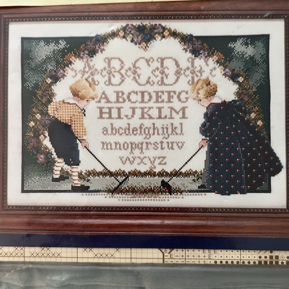 NWOT - Count Cross Stitch Pattern - Children's Garden - Picture 2 of 3